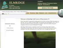 Tablet Screenshot of elmridgegolf.com